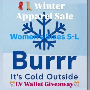 ❄️Winter Apparel Sale Live Show 1/11/26 @11:00am pst 2:pm est